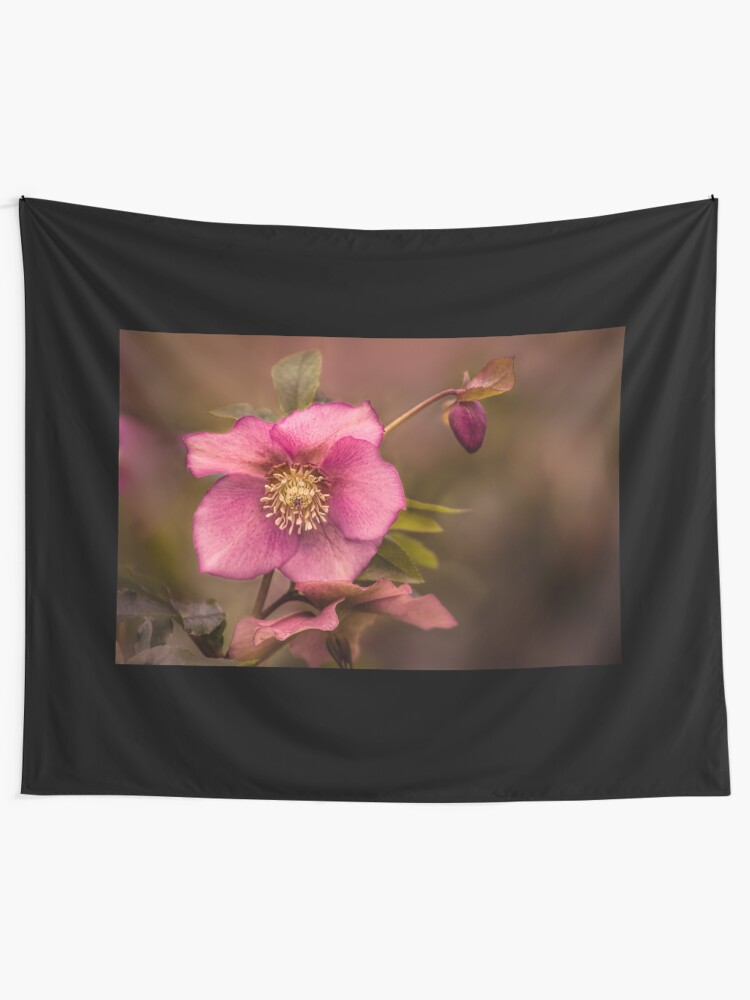 Alternate view of Christmas Rose Tapestry