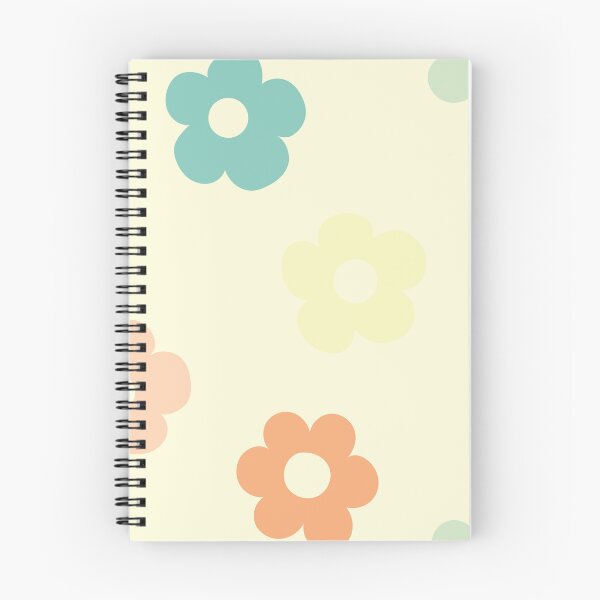 Item preview, Chunky Retro Flowers - Cute Pastel Combo designed and sold by Charredsky.