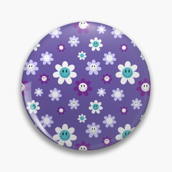 Item preview, Retro Smiley Face Flower design designed and sold by PreppyRiot.