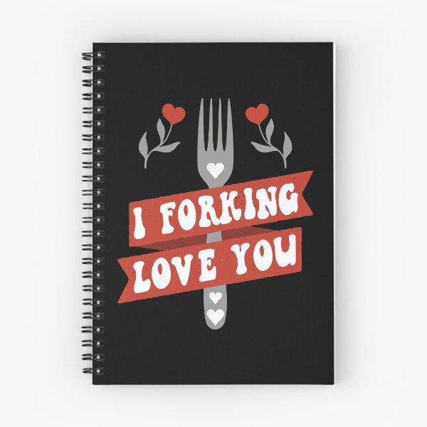 Item preview, I Forking Love You Funny Valentines Day Couples designed and sold by TKsTees.