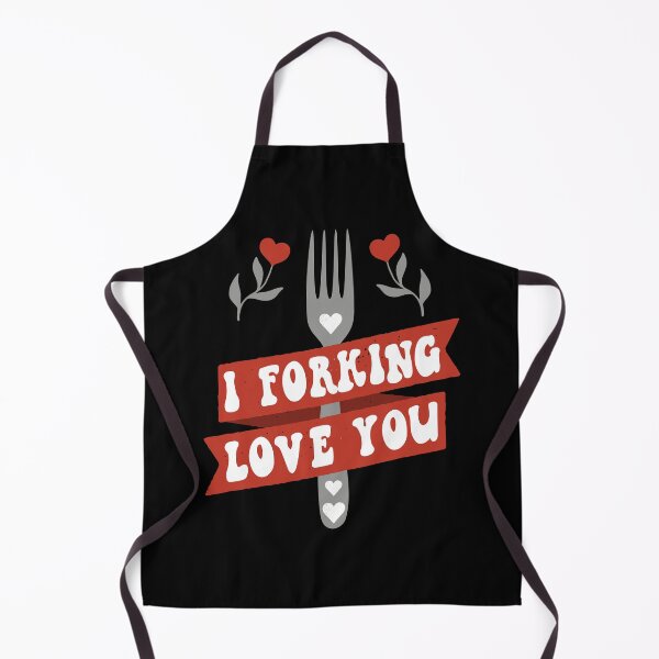 Item preview, I Forking Love You Funny Valentines Day Couples designed and sold by TKsTees.