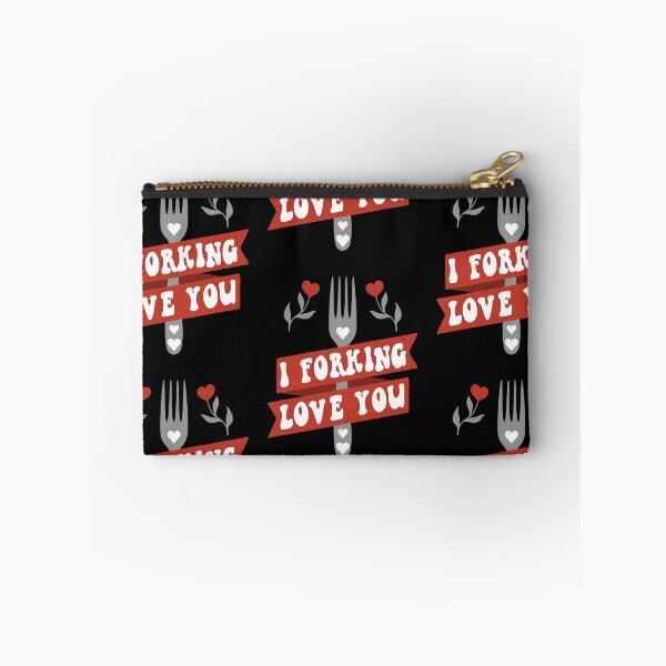 Item preview, I Forking Love You Funny Valentines Day Couples designed and sold by TKsTees.