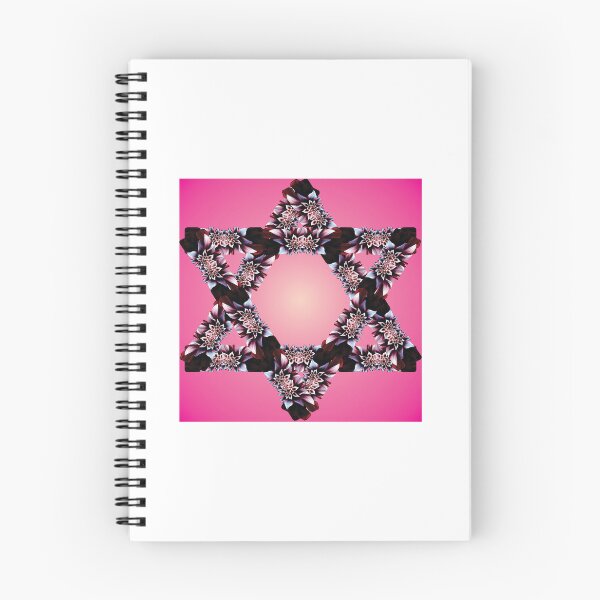 Item preview, floral Jewish Star design designed and sold by compugraphd.
