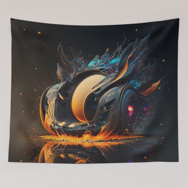 Item preview, Supercar High Octane Art designed and sold by BIBIHOX.
