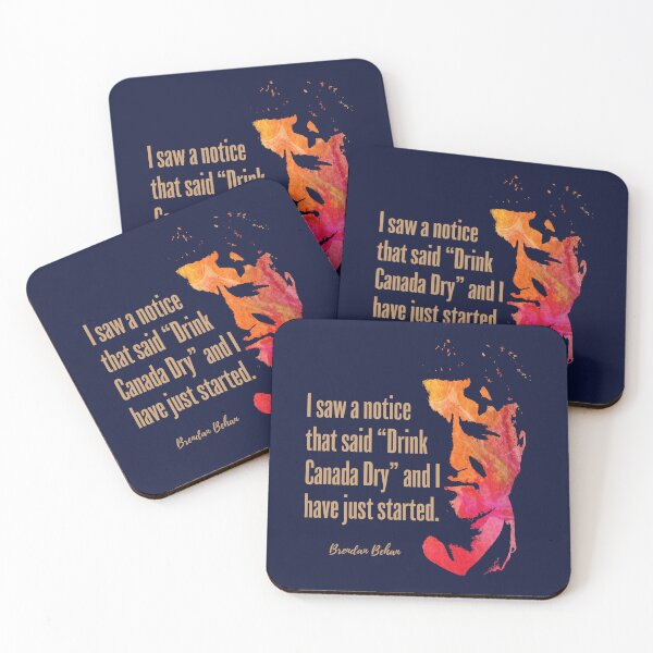 Item preview, Brendan Behan Quote Design designed and sold by hotshots-design.