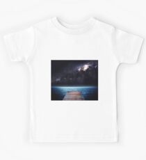 Solace in the dark night Kids Tee