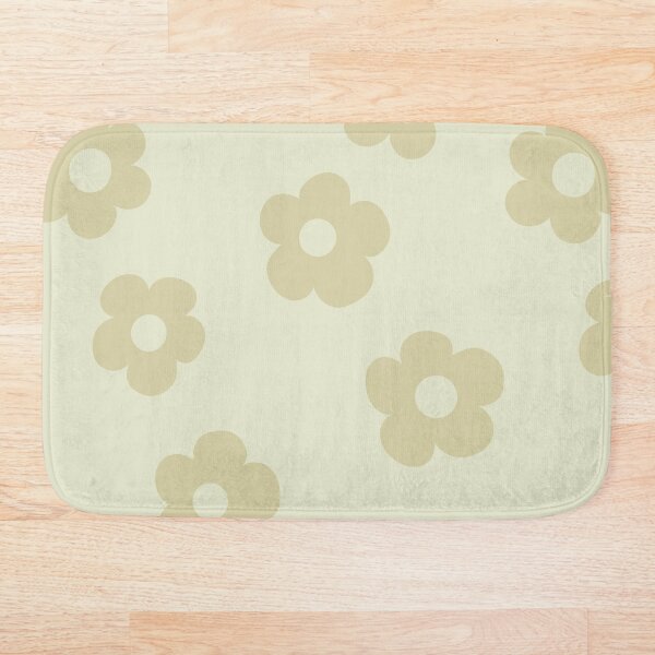 Item preview, Chunky Retro Flowers - Pistacho terroso apagado designed and sold by Charredsky.