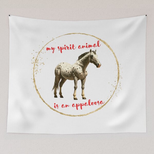 Item preview, my spirit animal is an appaloosa - Essential T-Shirt designed and sold by WAJIHLZ.