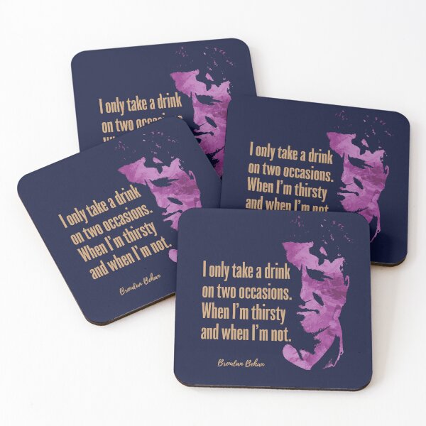 Item preview, Brendan Behan Quote Design designed and sold by hotshots-design.