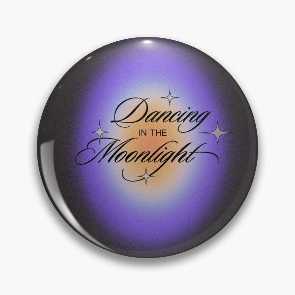 Item preview, Dancing In The Moonlight Typographic Artwork designed and sold by AsteriskHouse.