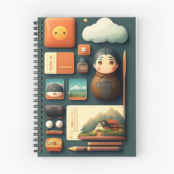 Item preview, Ghibli style kids illustrations designed and sold by yabutatu.