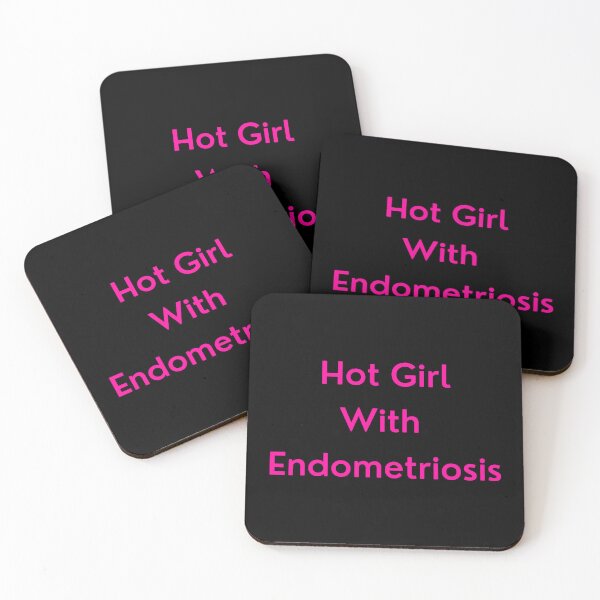 Item preview, Hot Girl with Endometriosis (pink version) designed and sold by erinrianna1.