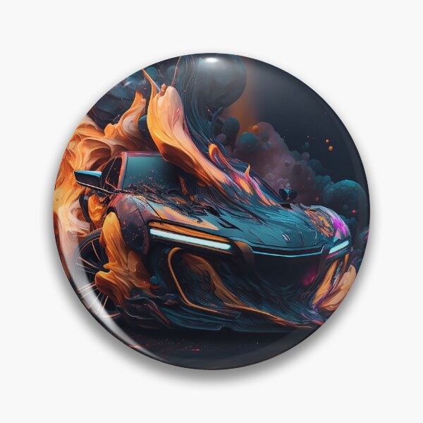 Item preview, Supercar Burning Rubber designed and sold by BIBIHOX.