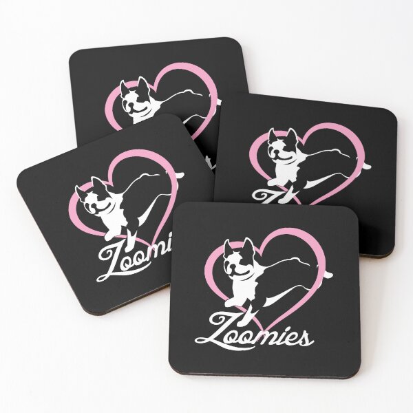 Item preview, Boston Terrier Zoomies | NickerStickers® on Redbubble designed and sold by NickerStickers.