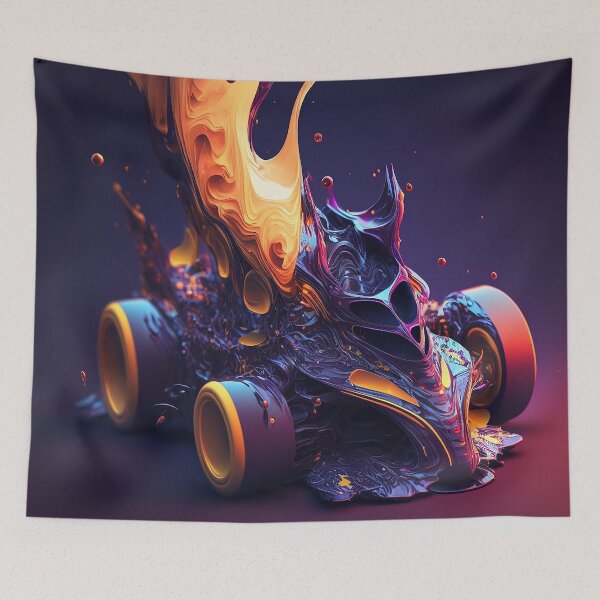 Item preview, Supercar Chasing the Dream designed and sold by BIBIHOX.
