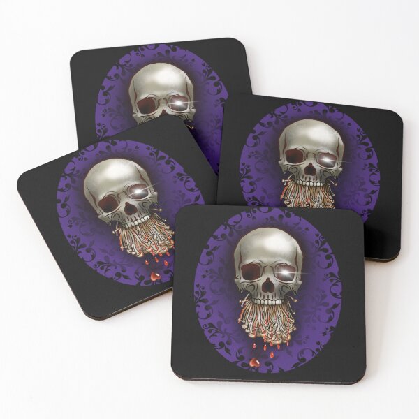 Item preview, I Love You Like Enoki Lover Skull designed and sold by Naturascopia.