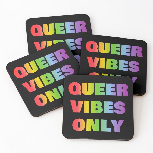 Item preview, Queer Vibes Only - LGBT History Month designed and sold by Inspirationmotivation.