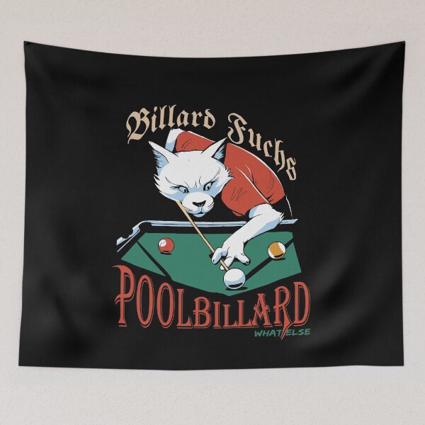 Item preview, Billiard fox, pool billiard what else, billiard saying, leisure outfit for billiard players designed and sold by ChrUzDesigner.