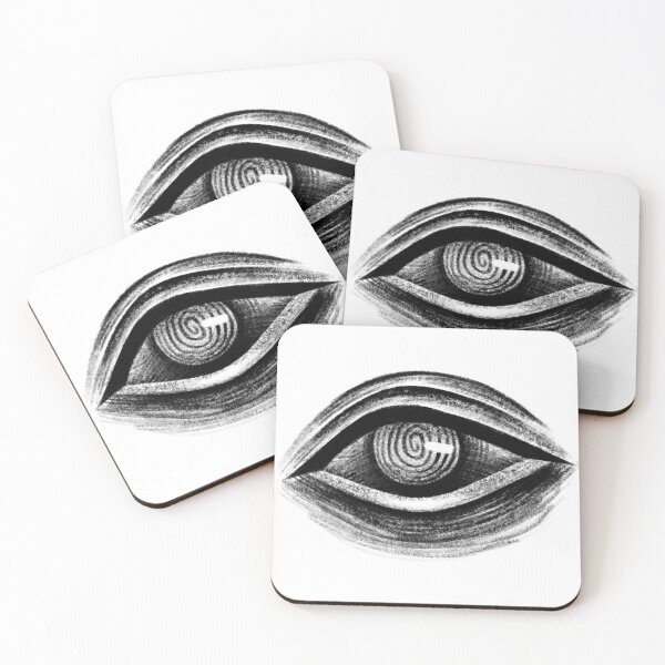 Item preview, swirly eye designed and sold by Evelyn Putnam.