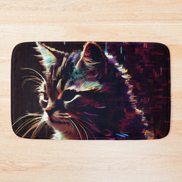Item preview, Glitched Feline: A Digital Cat's Tale designed and sold by Digital-Dreamer.