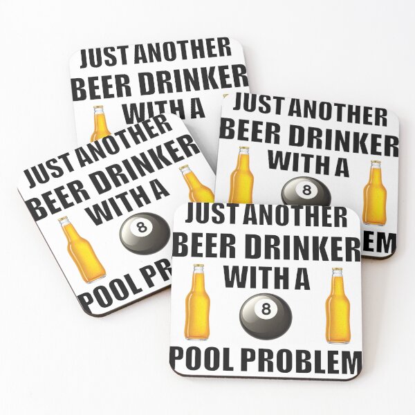 Artikelvorschau, Biertrinker mit einem Poolproblem entworfen und verkauft von JJOldaker.