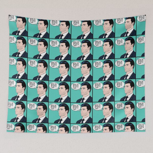 Item preview, The bachelor 2023 Zach Shallcross fan art designed and sold by Zummi.