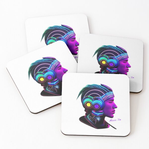 Item preview, Hombre de sonido futurista designed and sold by music-tm.