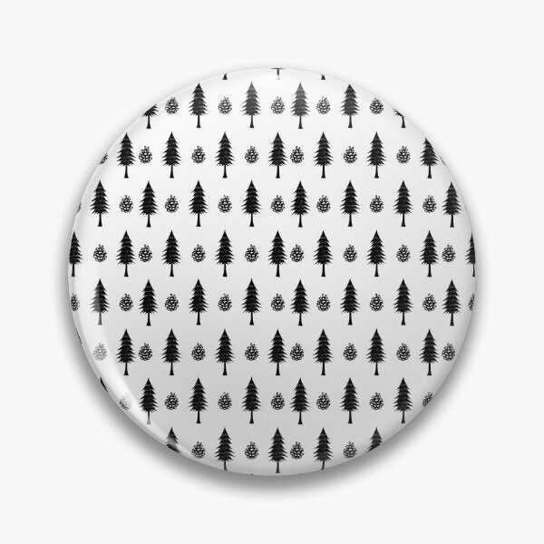 Item preview, Pine Trees, Pinecones, Small Pattern designed and sold by SpruceGooseCo.