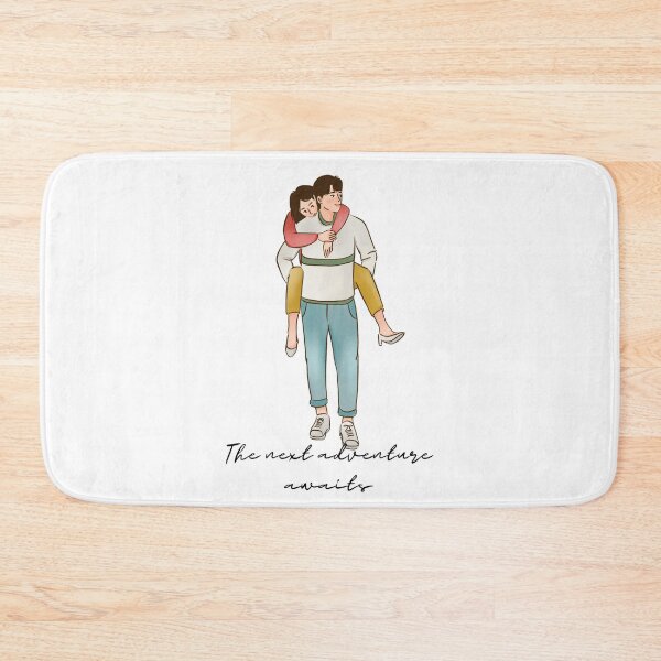 Item preview, The next adventure awaits - Couple Adventure, Soon To Be Weds, Leveled Up To Fiance, Couple, Valentine's Day designed and sold by craftymilenials.