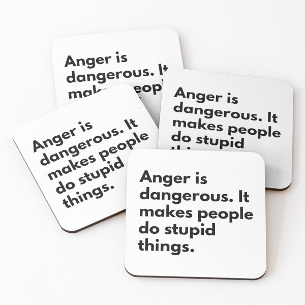 Item preview, Anger is dangerous. It makes people do stupid things. designed and sold by Dj Gavric998.