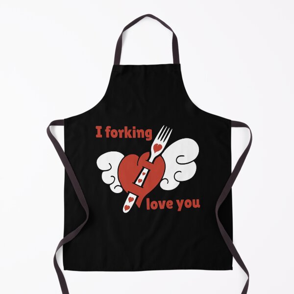 Item preview, I Forking Love You Funny Valentines Day Tattoo Couples designed and sold by TKsTees.