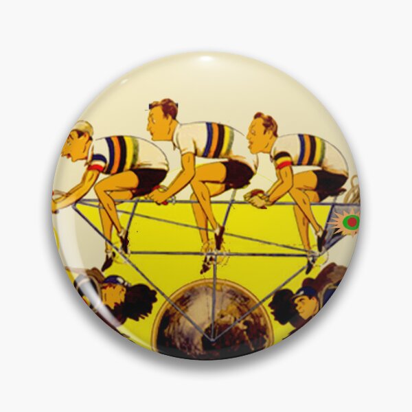 Item preview, GIRO D ITALIA : Vintage Abstract Art Bicycle Racing Advertising Print designed and sold by posterbobs.