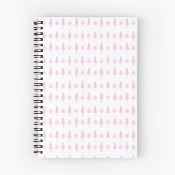 Item preview, Pine Trees, Pinecones, Pink, Small Pattern designed and sold by SpruceGooseCo.