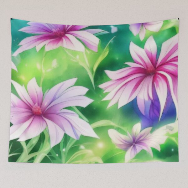 Item preview, Soft Floral Starry Sky Watercolor No 3 designed and sold by BassHeadMomma.