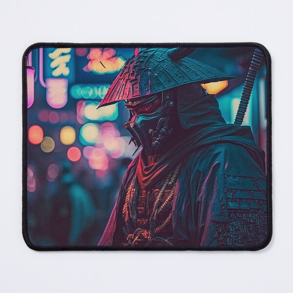 Item preview, Neon Samurai in Tokyo designed and sold by AI-Ericson.