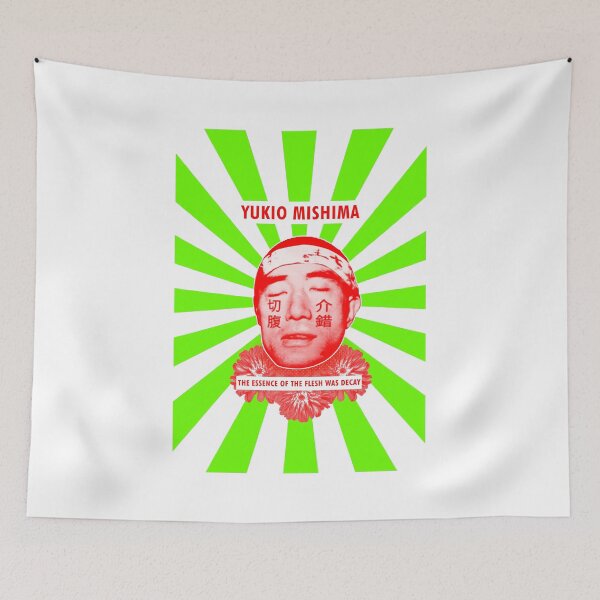 Item preview, Yukio Mishima - The Essence Of The Flesh Was Decay designed and sold by ungooman-.