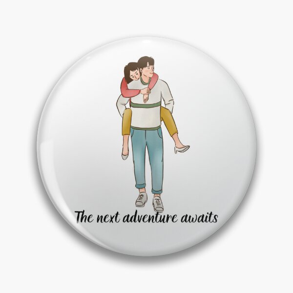 Item preview, The next adventure awaits - Couple Adventures, Soon To Be Weds, Leveled Up To Fiance, Couple, Valentine's Day designed and sold by craftymilenials.