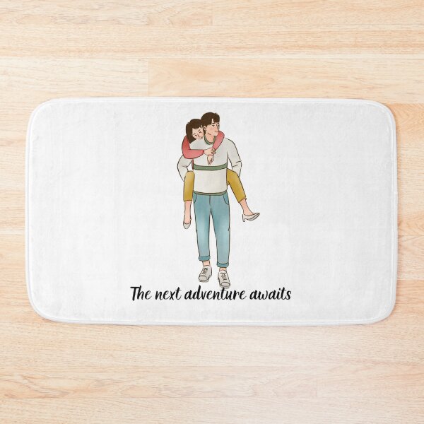 Item preview, The next adventure awaits - Couple Adventures, Soon To Be Weds, Leveled Up To Fiance, Couple, Valentine's Day designed and sold by craftymilenials.