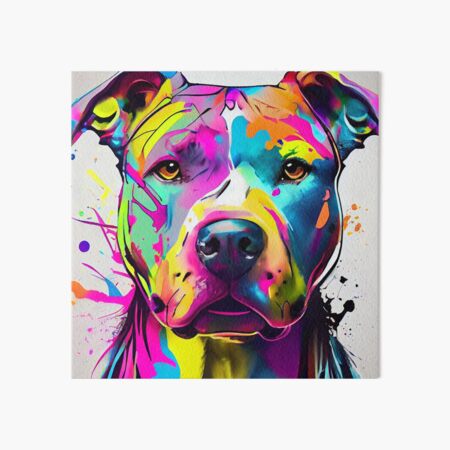 Pitbull Dog Pop Art Personalized Jigsaw Puzzle