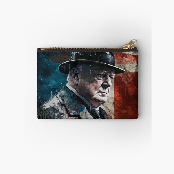 Item preview, Retrato de Winston Churchill designed and sold by AI-Ericson.