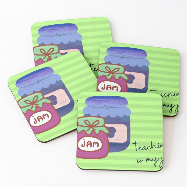 Item preview, Teaching is my jam designed and sold by therapymama.