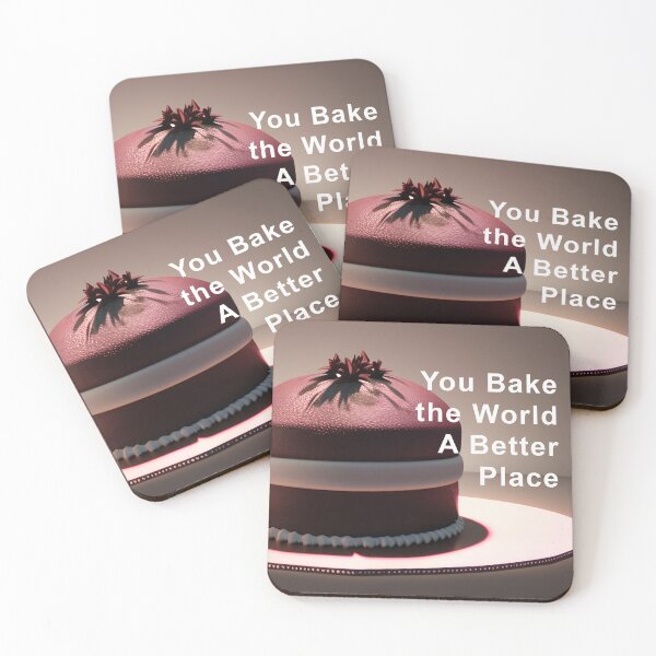 Item preview, You Bake The World a Better Place designed and sold by CreepyDesigns.