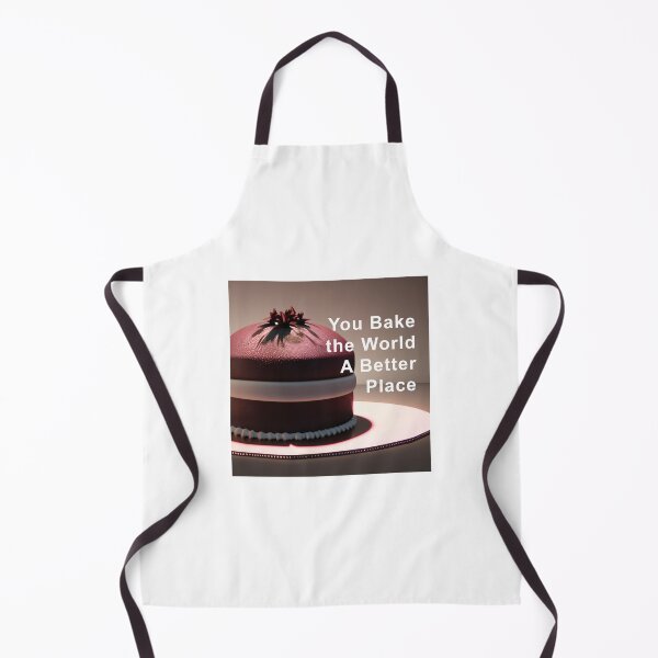 Item preview, You Bake The World a Better Place designed and sold by CreepyDesigns.