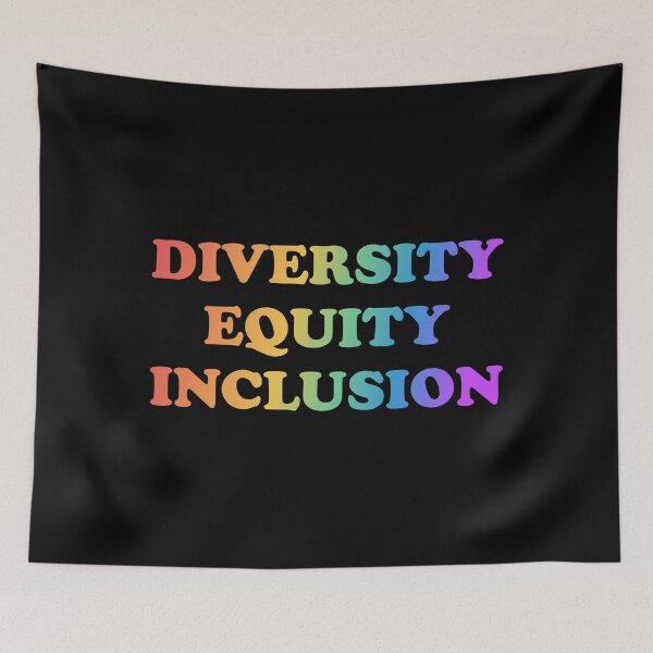 Item preview, Diversity Equity Inclusion - Rainbow - LGBT History Month designed and sold by Inspirationmotivation.