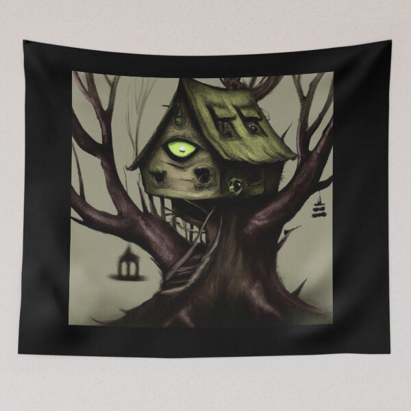 Item preview, Tree house brewing creepy art designed and sold by bruhnopestore.