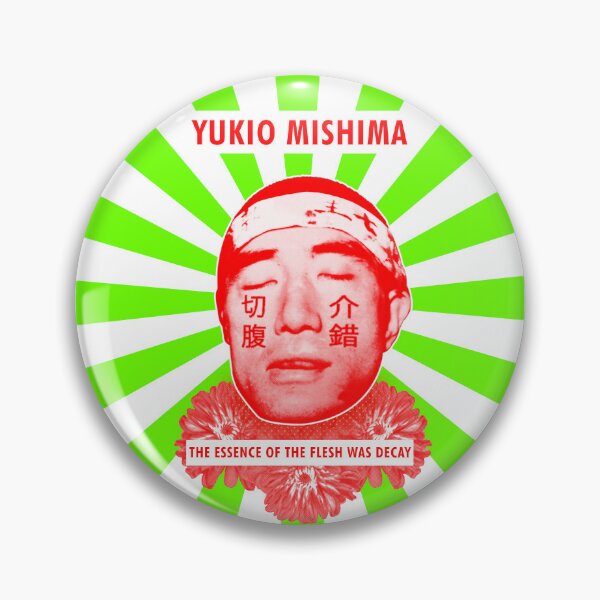 Item preview, Yukio Mishima - The Essence Of The Flesh Was Decay designed and sold by ungooman-.