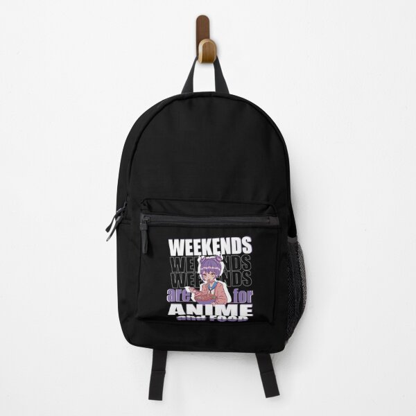 Item preview, Weekends are for Anime and Food Introvert girl designed and sold by Merchandiser099.