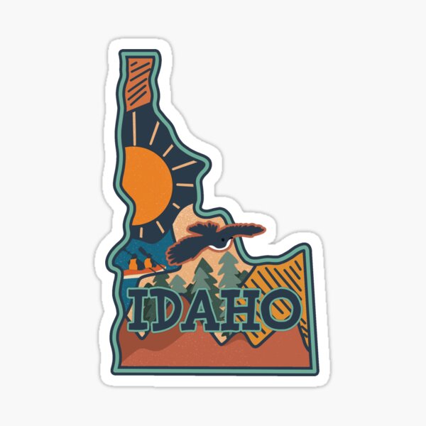 Item preview, Symbolic Outdoor Idaho Design designed and sold by mayceebelnap.