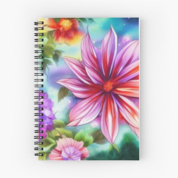 Item preview, Soft Floral Starry Sky Watercolor No 2 designed and sold by BassHeadMomma.