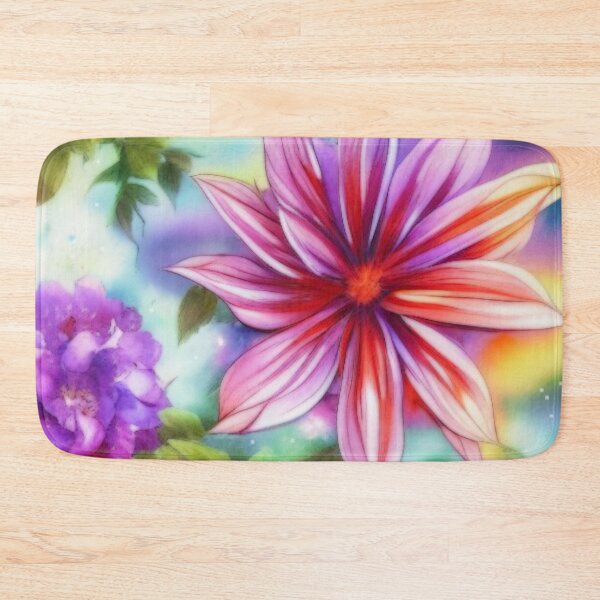 Item preview, Soft Floral Starry Sky Watercolor No 2 designed and sold by BassHeadMomma.